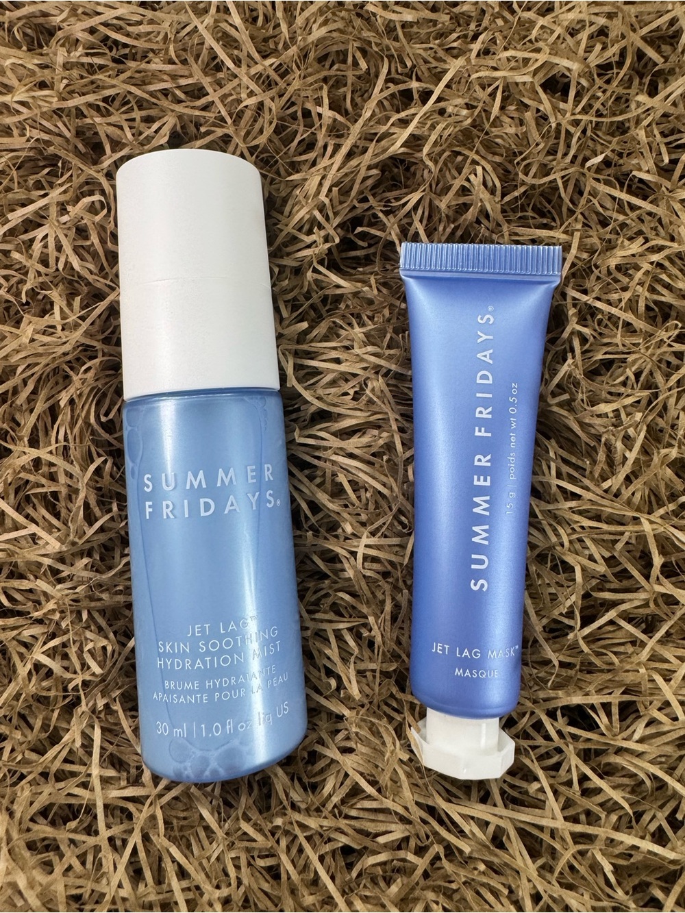 Summer Fridays Jet Lag Hydration Mist & Mask Mini Duo
